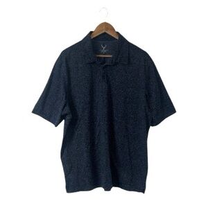 Nicoby Navy Blue Polo Short Sleeve Shirt Cotton Golf Hunting Mens Size XXL